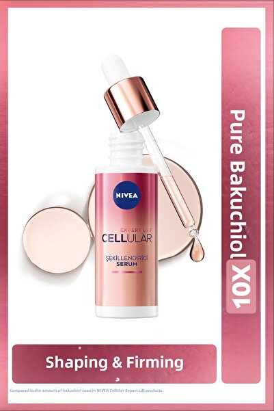 NIVEA Cellular Expert Lift Sculpting and Firming Serum 30ml, Natural Retinol ...