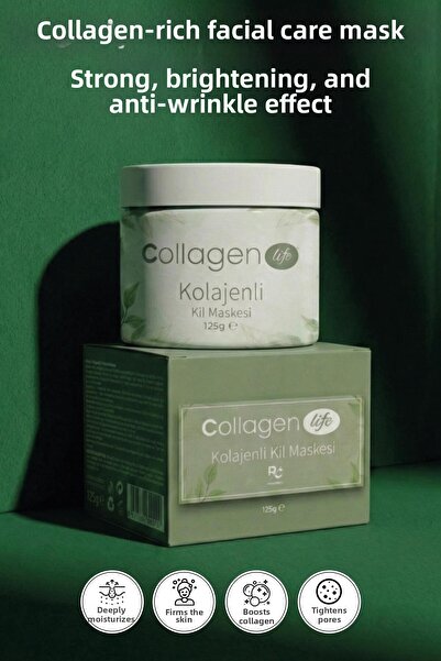 COLLAGEN LIFE Anti-Acne and Blackhead Collagen Clay Mask 125gr
