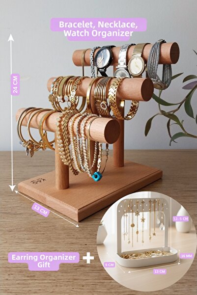 K&G foot rest Brățară, ceas, organizator de bijuterii, suport pentru cercei, ...