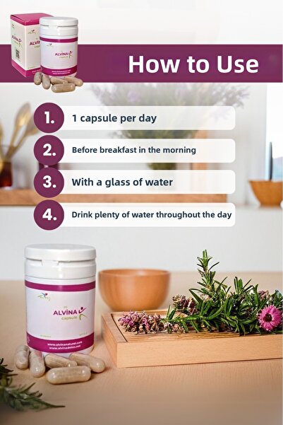 E&G ALVİNA DETOX Alvina Detox Capsule - Comfortable and Stylish Design