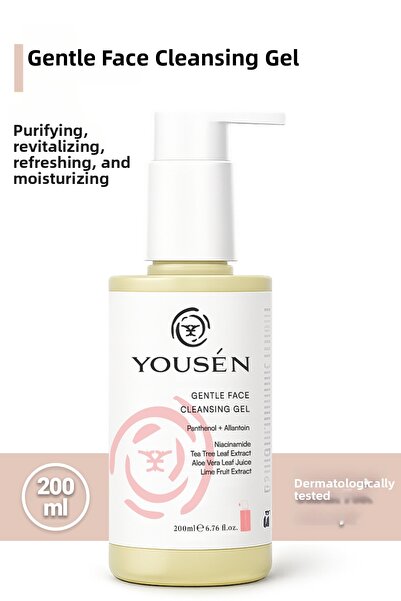 Yousen جل منظف ومنقي ومنعش ومرطب للوجه 200 مل