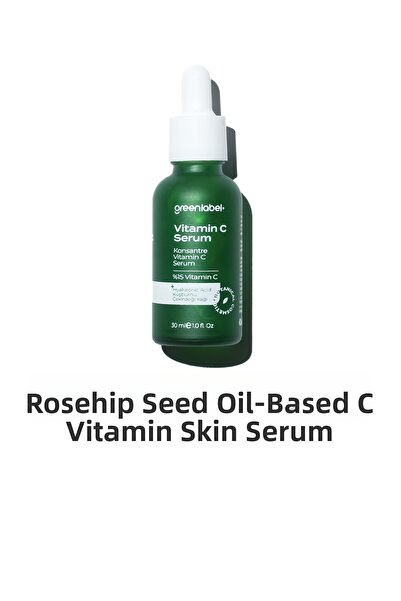 Greenlabel Rosehip Seed Oil Extract Vitamin C Skin Serum with Revitalizing an...