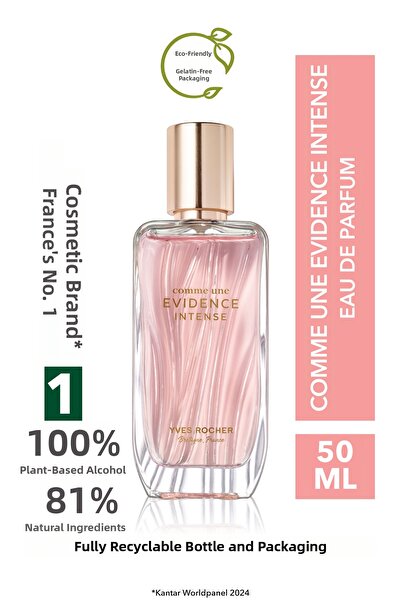 Yves Rocher Comme Une Evidence Intense - Edp - 50 ml