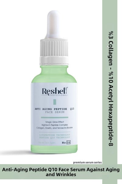 Reshell Anti-Aging and Wrinkle Skin Care Serum with Collagen Peptide Content 3% Collagen 10% Peptide 30ml