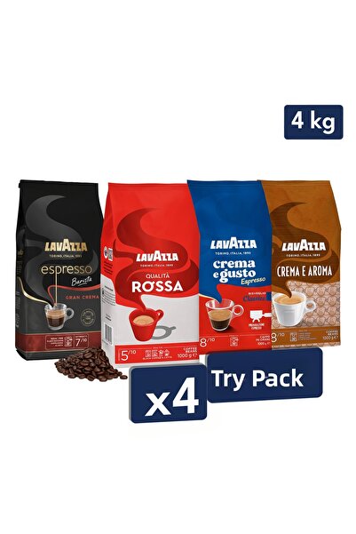 LavAzza كريما إي جوستو كلاسيكو + كواليتا روسا + كريما إي أرامو + إسبرسو باريس...