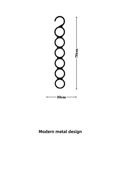 Grandmix Metal Closet Organizer Hanger Vertical Hanging Bracket