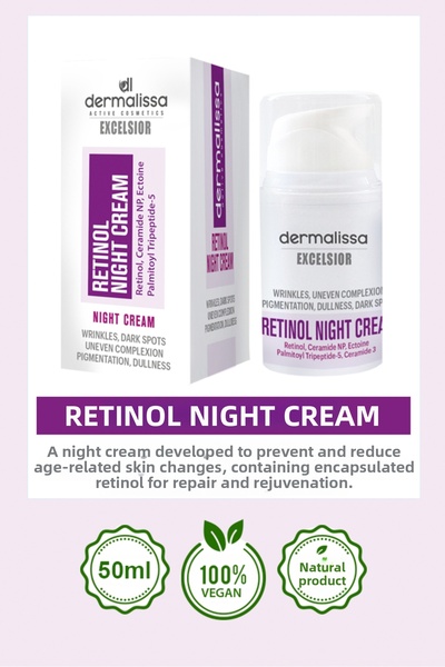 all about skin derma lissa dermo cosmetics Retinol Night Cream 50 ml