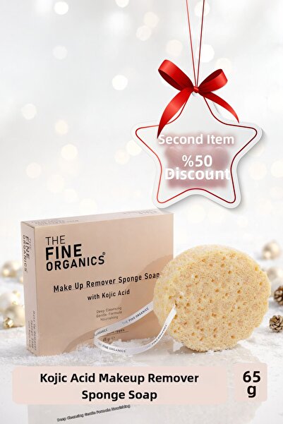 THE FINE ORGANICS Makeup Removal Soap, Anti-Blemish and Darkening Makeup Remo...
