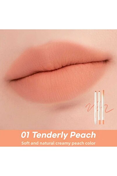 Romand Rom&Nd Lip Mate Pencil Lip Pencil 01 Tenderly Peach (Matte Lip Pencil ...