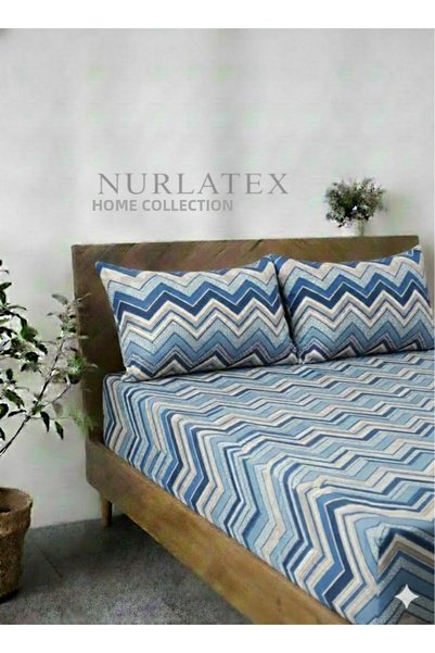 NURLATEX Super Size Elastic Bed Sheet Set