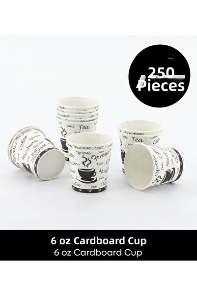 Sepet Doldur 6 oz Paper Cups - 250 Pieces