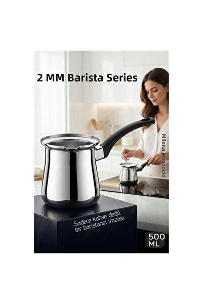 Skygo Premium 304 Stainless Steel Coffee Pot 500ml Professional Barista Serie...