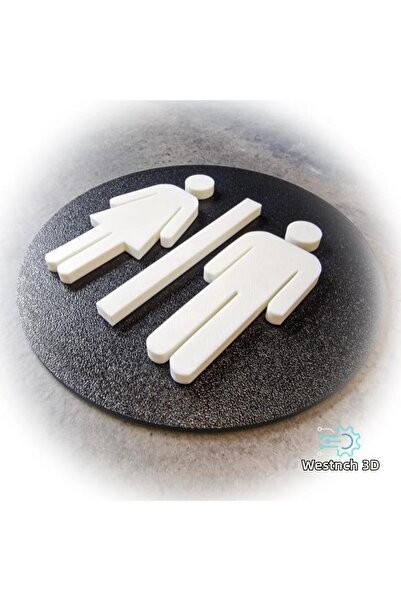 BaBaWoSs Icoană de toaletă Imprimare de calitate Aspect elegant