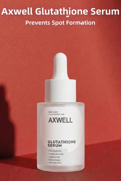 AXWELL مصل تفتيح يحتوي على الجلوتاثيون والنياسيناميد وحمض الجليكوليك وألفا أر...