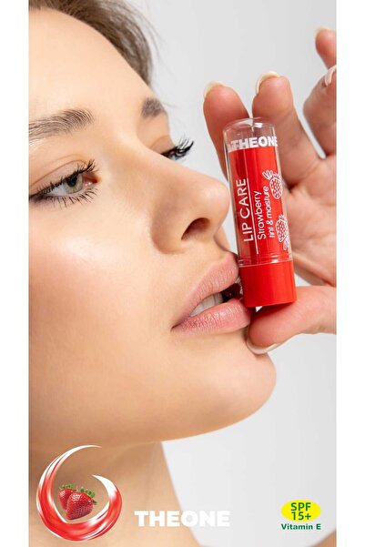THE ONE مرطب الشفاه بالفراولة SPF 15 كريم العناية المنشط الفعال
