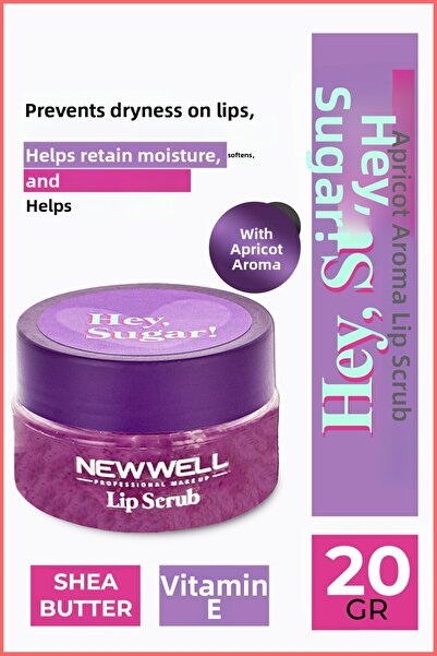 New Well Hey Sugar! Blackberry Flavored Lip Peeling 20Gr