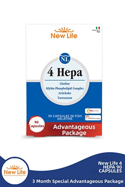 New Life نيو لايف 4 هيبا 90 كبسولة