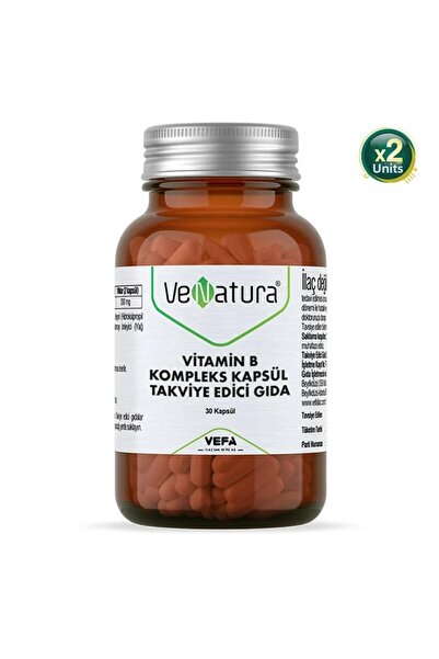 VeNatura Vitamin B Complex 30 Capsules 2 Pieces