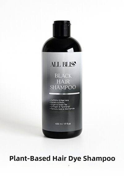 ALL BLİSS شامبو الشعر All Bliss Black Tone 400 مل - الكافيين، الصبار، الكيرات...