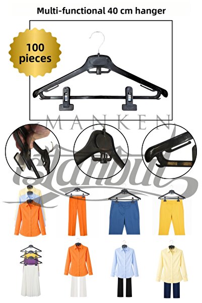 Manken İstanbul Noul erou al garderobei: Umeraș multifuncțional pentru femei - Umeraș pentru costum, bluză și pantaloni într-unul singur