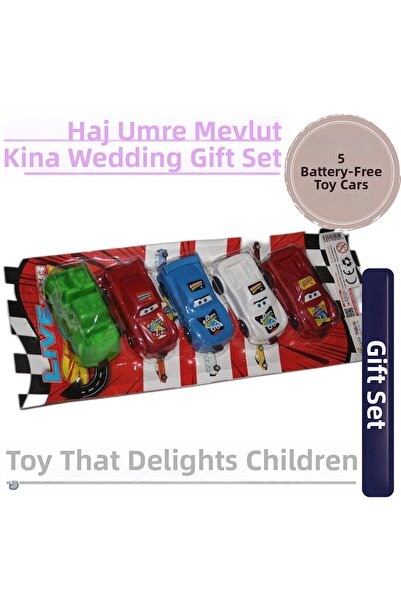 OBRNHOMEN 5-Piece Mini Toy Car Set – Fun Gift for Children
