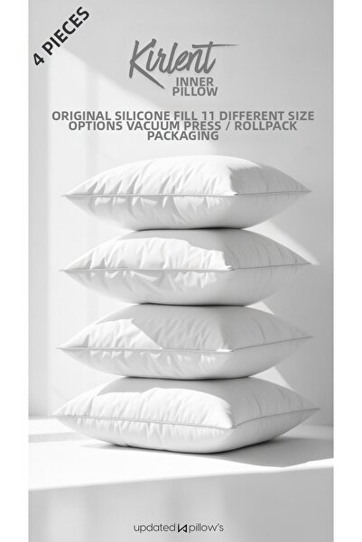 İzgi Concept Pernă interioară Avangard, 4 buc. Pernă umplută cu silicon pur, cu opțiuni de dimensiune