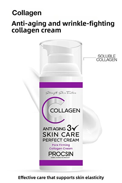 PROCSIN 50 ml Collagen Cream - Anti-Aging and Wrinkle