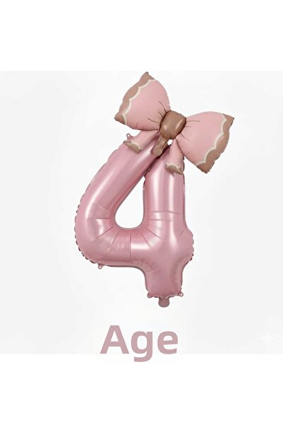 ÇITIPITISTORE Balon din folie cu numere 2 în culori roz