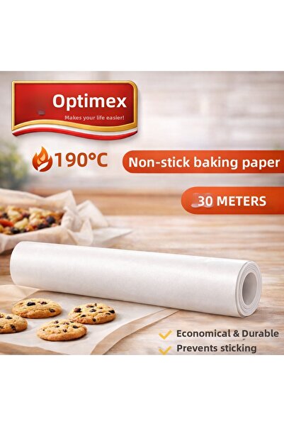 OPTİMEX ورق خبز اقتصادي عالي الجودة - 37 سم × 30 مترًا