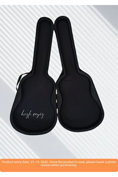 Hızlı Çeyiz Carcasă rigidă neagră profesională pentru chitară clasică - Geant...