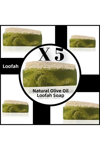 MADAMENATUREL صابون صلب طبيعي 100% بزيت الزيتون (مع ألياف اليقطين)