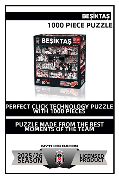 Beşiktaş Team 2025/26 1000 Piece Puzzle