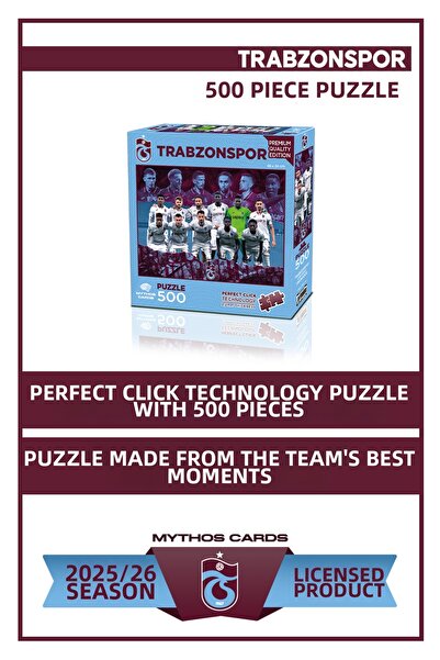 Trabzonspor Team 2025/26 500 Piece Puzzle