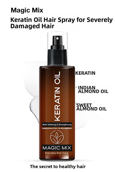 PROCSIN زيت الكيراتين ماجيك ميكس - للشعر التالف للغاية، 110 مل