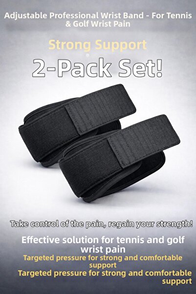 Clevora Adjustable Professional Elbow Support Brace Set of 2 – Strong for Ten...