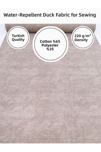 FabricMarket Țesătură Duck hidrofugă cu efect de marmură |   220 g/m² |   65% bumbac 35% poliester |   180 cm lățime