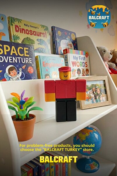 BalCraft Türkiye شخصية روبلوكس فورساكن إليوت، هدية عيد ميلاد حمراء للأطفال