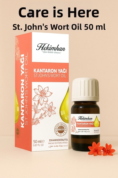 hekimhan bitkisel زيت نبتة سانت جون 50 مل