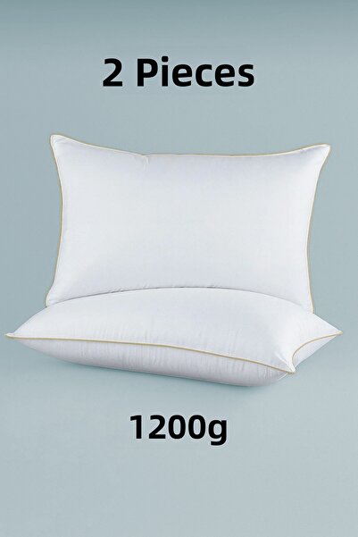 DAMIEN Pernă din gel nano din seria Premium Gold, 1200Gr, pachet de 2 |   2 b...