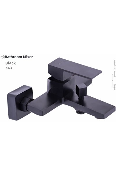 Penta صنبور حمام لواي الأسود 4474