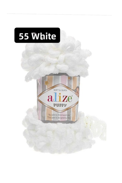 A&D HANDMADE Puffy Hand Knitting Yarn (1 Piece with Large Loop)