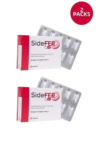 Sidefer 30 Capsules X 2 Pieces