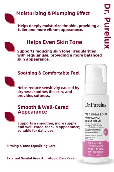 Dr.Purelux Genital (Intimate) Private Area Anti-Aging Care Cream |   Firming & Tone Equalizing Cream