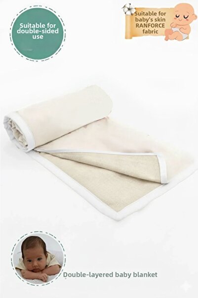 mordesign Double Layer Baby Blanket, Swaddle Blanket for Newborns, Rainbow Series