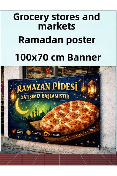 Göktuğ Hediyelik Our Ranazan Pidesi Sales Have Begun Banner for Grocery Store...