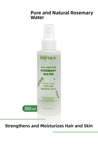 Royues Rosemary Water Anti-Hair Loss Hair Growth Promoting Hair Tonic 100% Na...