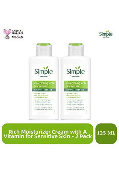 Simple Kind to Skin Dry Skin Pro Vitamin B5+E Nourishing Renewing Moisturizin...