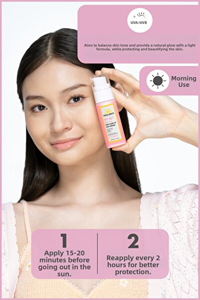 Maru.Derm واقي الشمس المُوحد للون البشرة (Pink Tone-Up) بعامل حماية من الشمس SPF 50+ PA++++ |   الجيل الجديد من الفلتر الكوري 50 مل