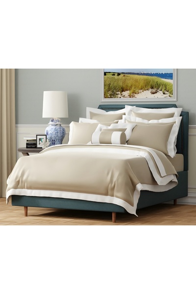 METİNEV Premium Series 83 Tel Cotton Satin Double Size 6 Piece Duvet Cover Set