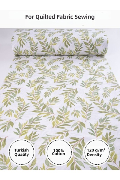 FabricMarket Colorful Printed Ranforce Fabric – 100% Cotton Bedding Fabric, 2...